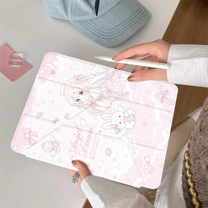 Anti-Bending 3+Y Fold Case For OnePlus PAD2 12.1 OPPO PAD 2/3 11.6 PAD5/6 12.1 OPPO PAD Air 5 12.1 OPPO PAD Air2 11.4