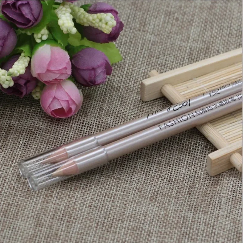 Face Dark Circle Concealer Pen Cover Up Fine Lines Wooden Handle Soft Cream Waterproof Face Contour Pen Face Makeup Cosmetics