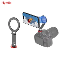 Phone Cold Shoe Mount Compatible with Magsafe Magnetic Tripod Adapter with 1/4