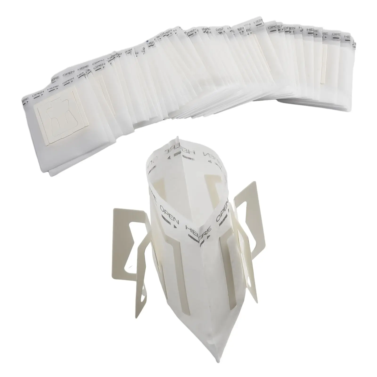 50pcs Coffee Filter Paper Bags Hanging Ear Drip Bag Filter Mug Cup Disposable Drip Coffee Bag Coffeeware Kitchen Tool
