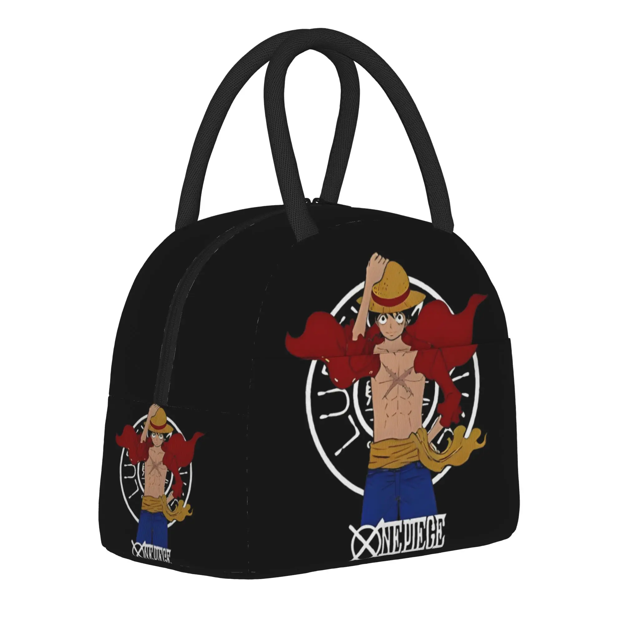 

LUFFYS o-one-piece-e Merch Insulated Lunch Bags For Office Storage Food Boxes Portable Thermal Cooler Bento Box