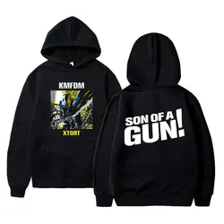 Rock Band KMFDM XTORT Graphic Print Hoodie Men Women Fashion Vintage Gothic Streetwear Unisex Casual Oversized Fleece Hoodies