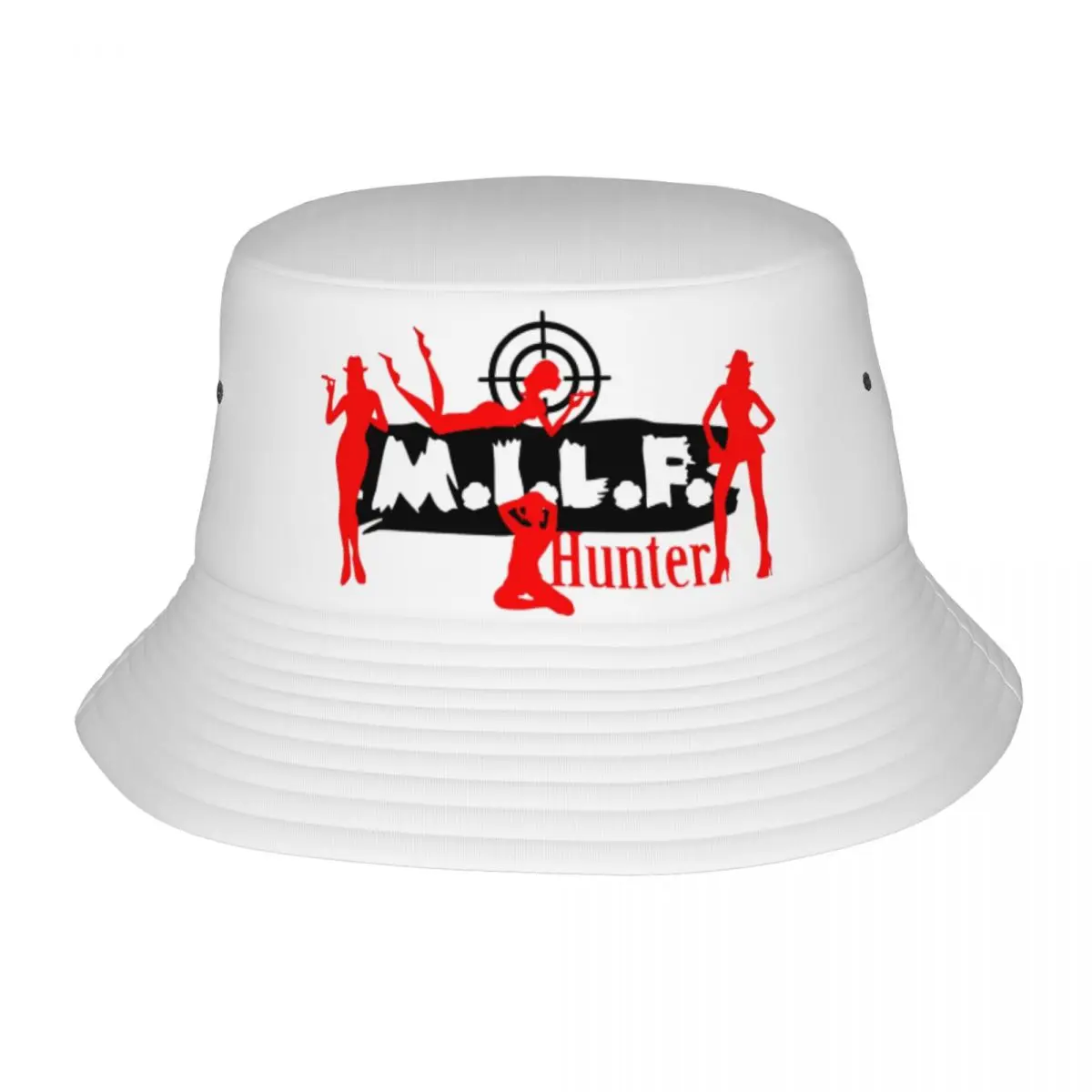 Summer Travel Milf Hunter VRS2 Merch Bucket Hats Hip Hop Sun Hats Session Hat UV Protection Fishing Fisherman Hat Hiking