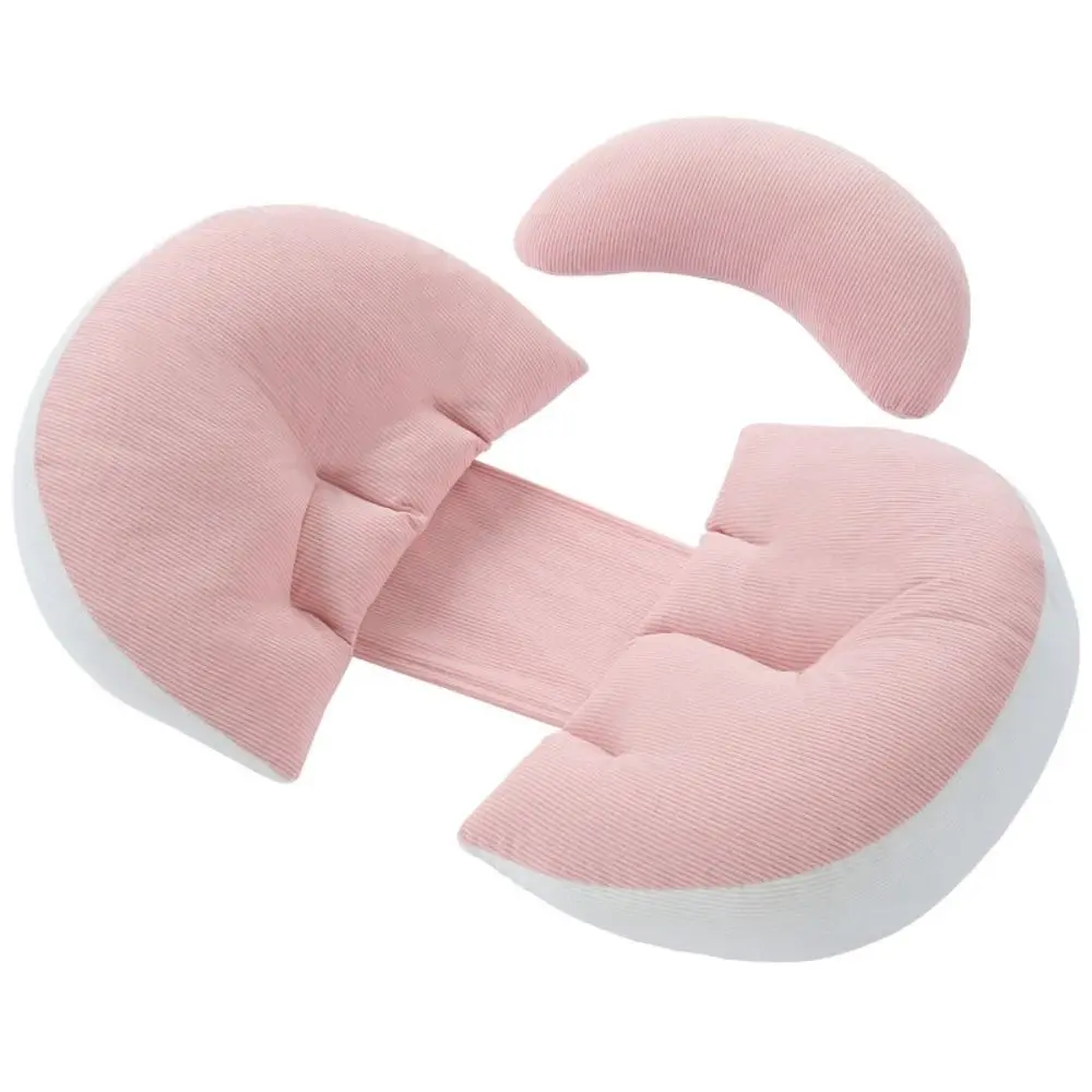 Almohada de cintura para mujeres embarazadas, almohada de maternidad cómoda y suave, soporte Abdominal en forma de U, cojín para embarazo, almohada para dormir