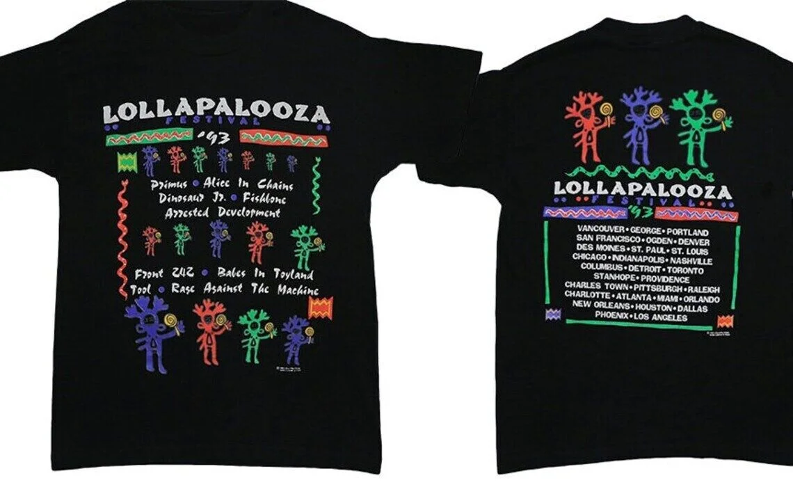 Lollapalooza Tour 1994 T-Shirt Gift For Fans