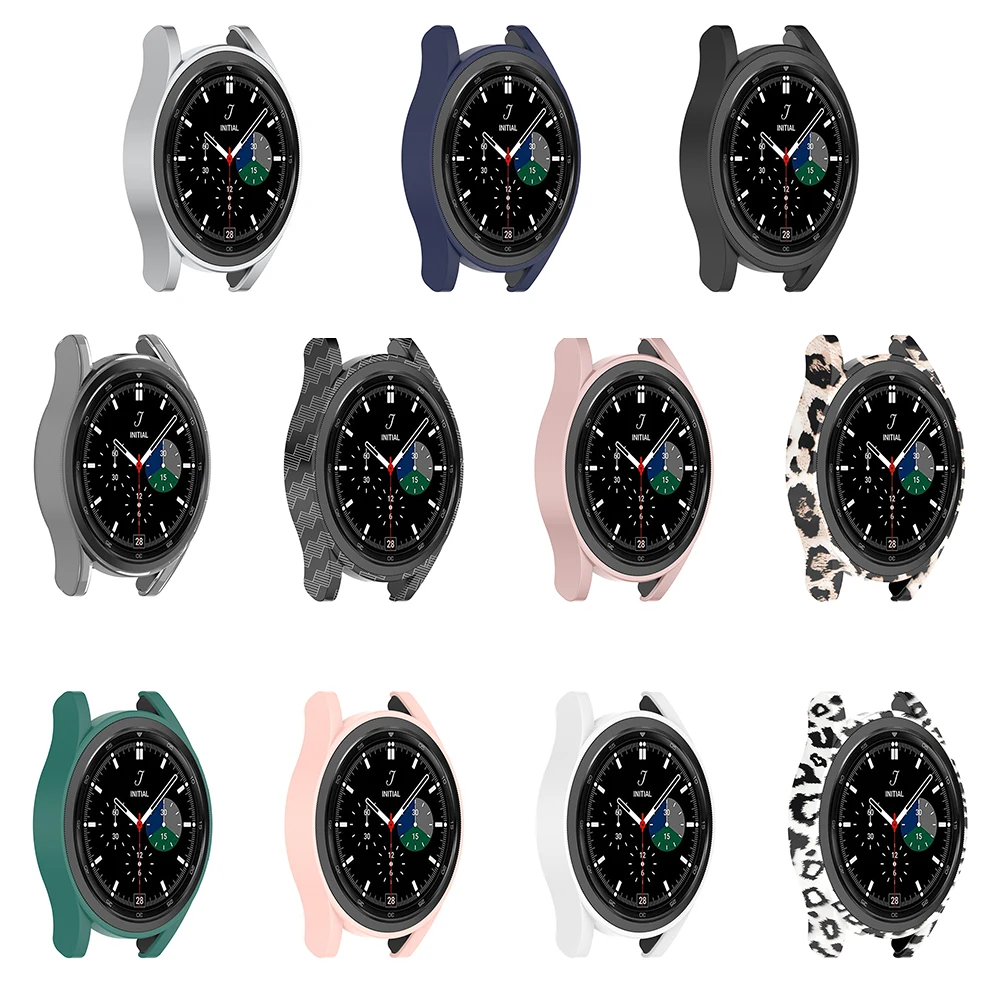 Carcasa hueca de PC para Samsung Watch FE, funda de 40mm, 44mm, 4 classic, 42mm, 46mm, decoración única de Galaxy Watch 4