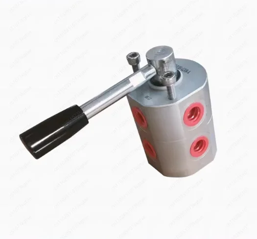 Manual 2 Position 6 Port Hydraulic Valve DF6VIEG3/8 & 1/2, Directional Control Valve for Grader