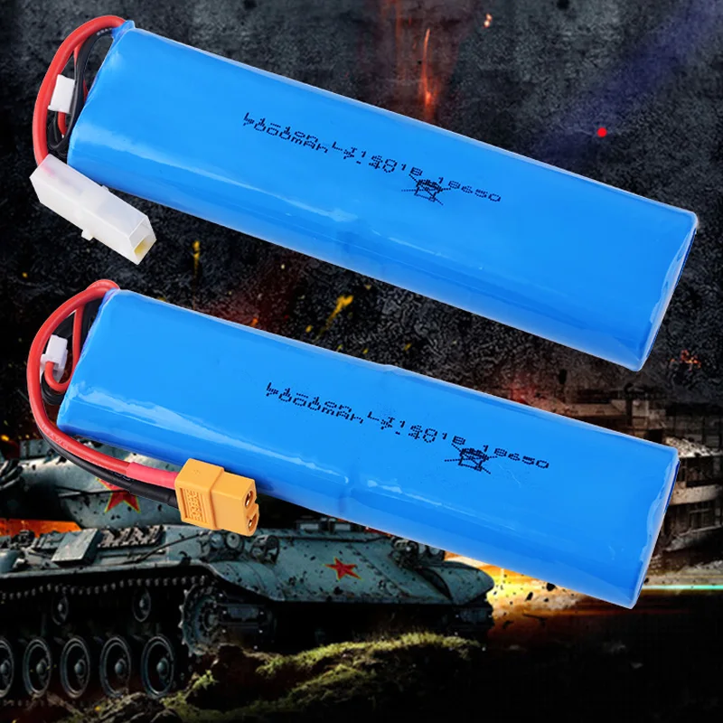 O dużej pojemności 7.4v 5600mAh 18650 bateria Lipo dla Henglong 3818 3819 3838 3839 3848 3858 3868 3878 Ect 1/16 zbiornik RC