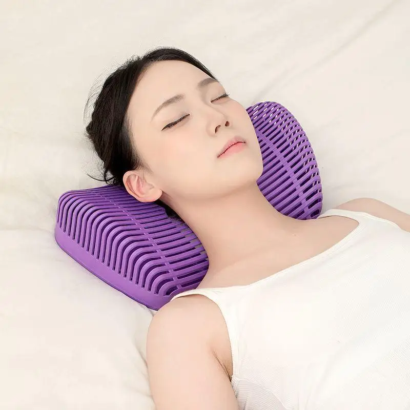 Hot Sale Portable Sleep Pillow Neck And Back Support Cushion Washable Waterproof Ideal For Nap Summer Use Dormitory Sleep Aid