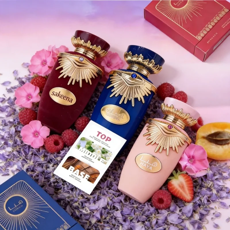 

100ml Lattafa Unisex Arabic Perfume with Attractive Pheromones Long-Lasting Fruit Floral Notes High-Quality Body Spray