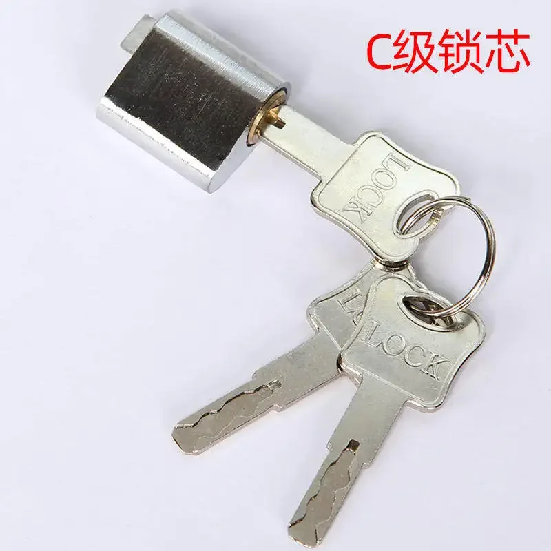 C-grade Fireproof Door Lock Core Pipe Well Pipeline Unlocking Fire Protection Universal Anti-theft Lock Core Hardware Accessorie