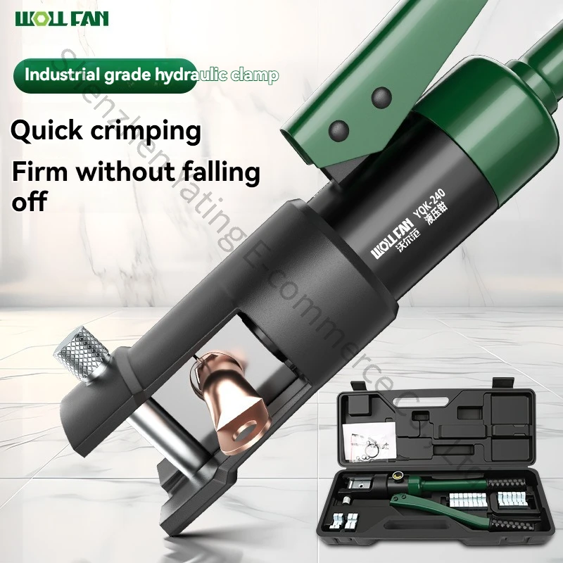 

Гидравлические клещи для электриков 120/240: Комбинированные ручные/автоматические клещи для обжима медных наконечников, комплект