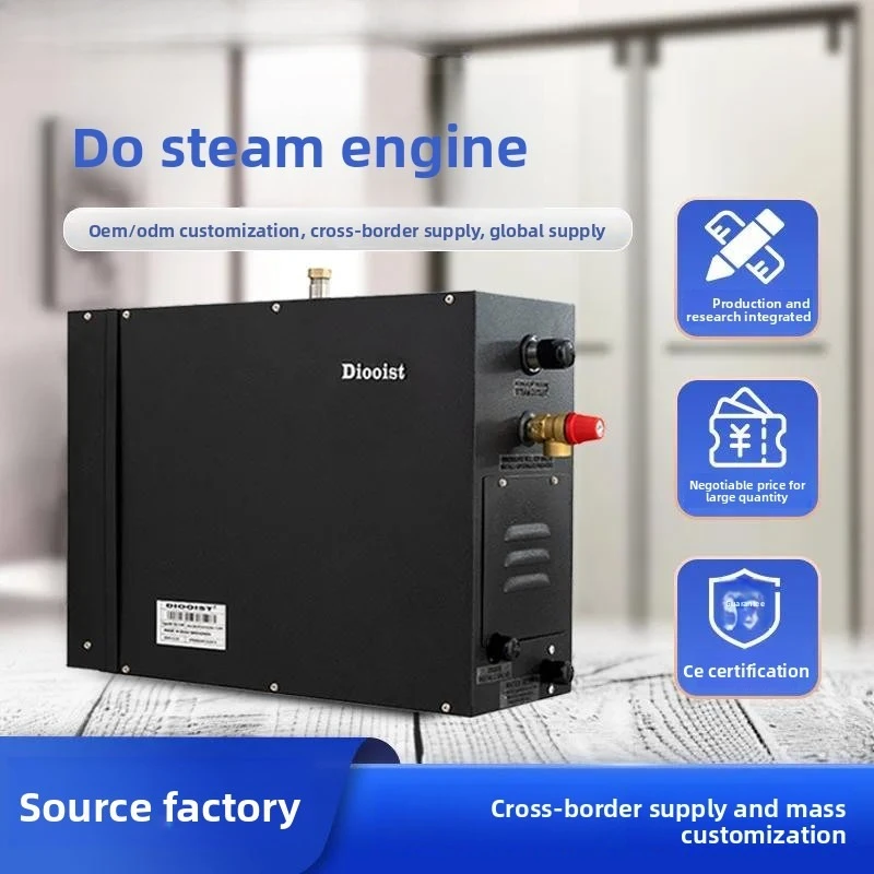 Sauna Steam Engine Cross-border Household Sauna Room Intelligent Equipment Automatic Drainage Temperature Control Sauna Steam Ge