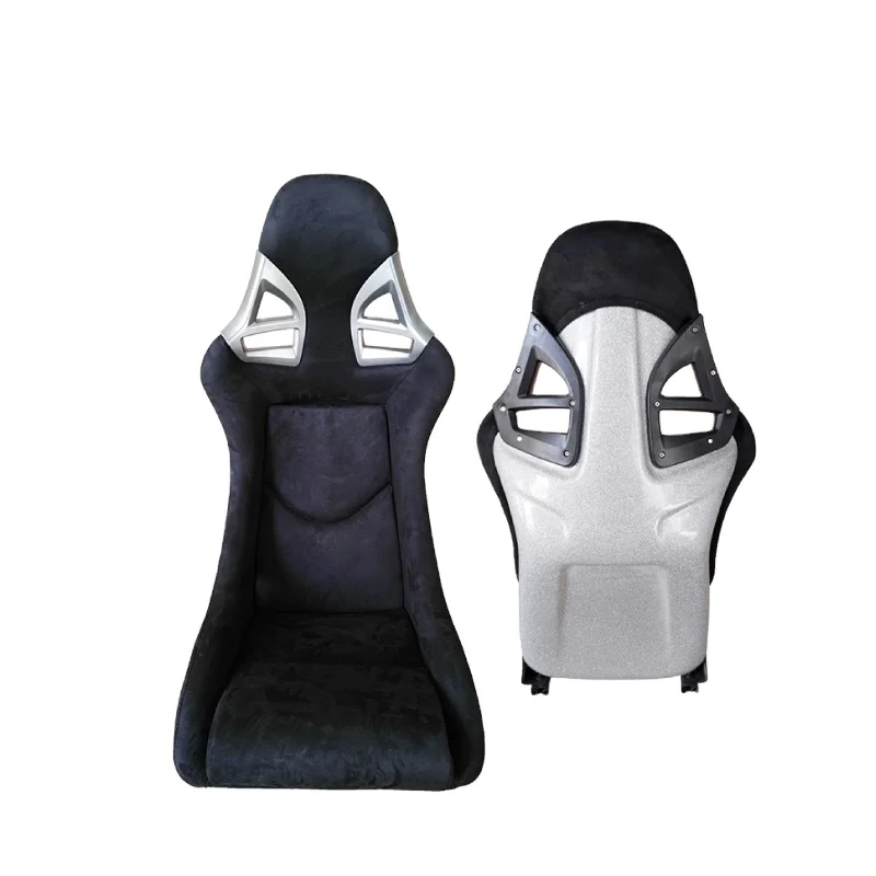 

The Latest Fashionable and Durable Outdoor Racing Mobile Seat Silver Gray Bucket Racing Seat
