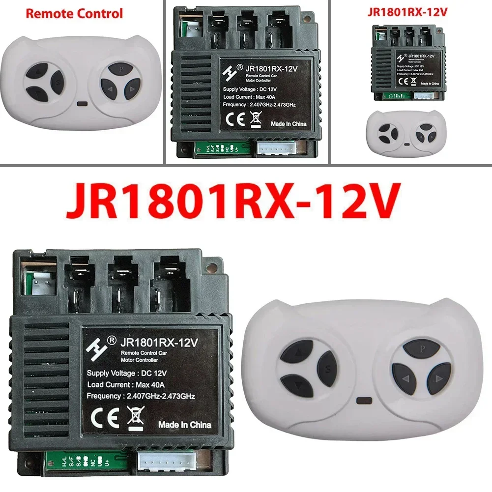1 Set JR1801RX-12V Children's Electric Vehicle Bluetooths Remote Control Receiver JR Remote Control Smooth Start Controller