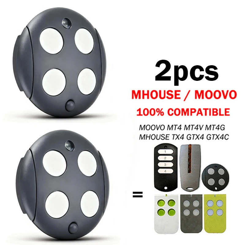 Special offer New Mhouse GTX4 Remote Control 433.92MHz MOOVO MT4 MT4V MT4G Mhouse TX3 TX4 GTX4C Garage Remote Control