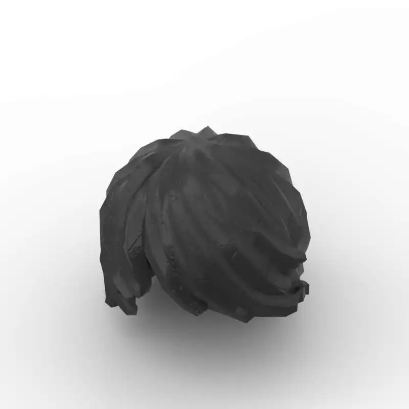 MOC 10PCS Mini Parrucca 87991 No.6 Ragazzo Capelli Corti 18226 Parte Cuciture in Mattoni Sostituibili Building Blocks Giocattolo Ragazzi Regalo di Festa