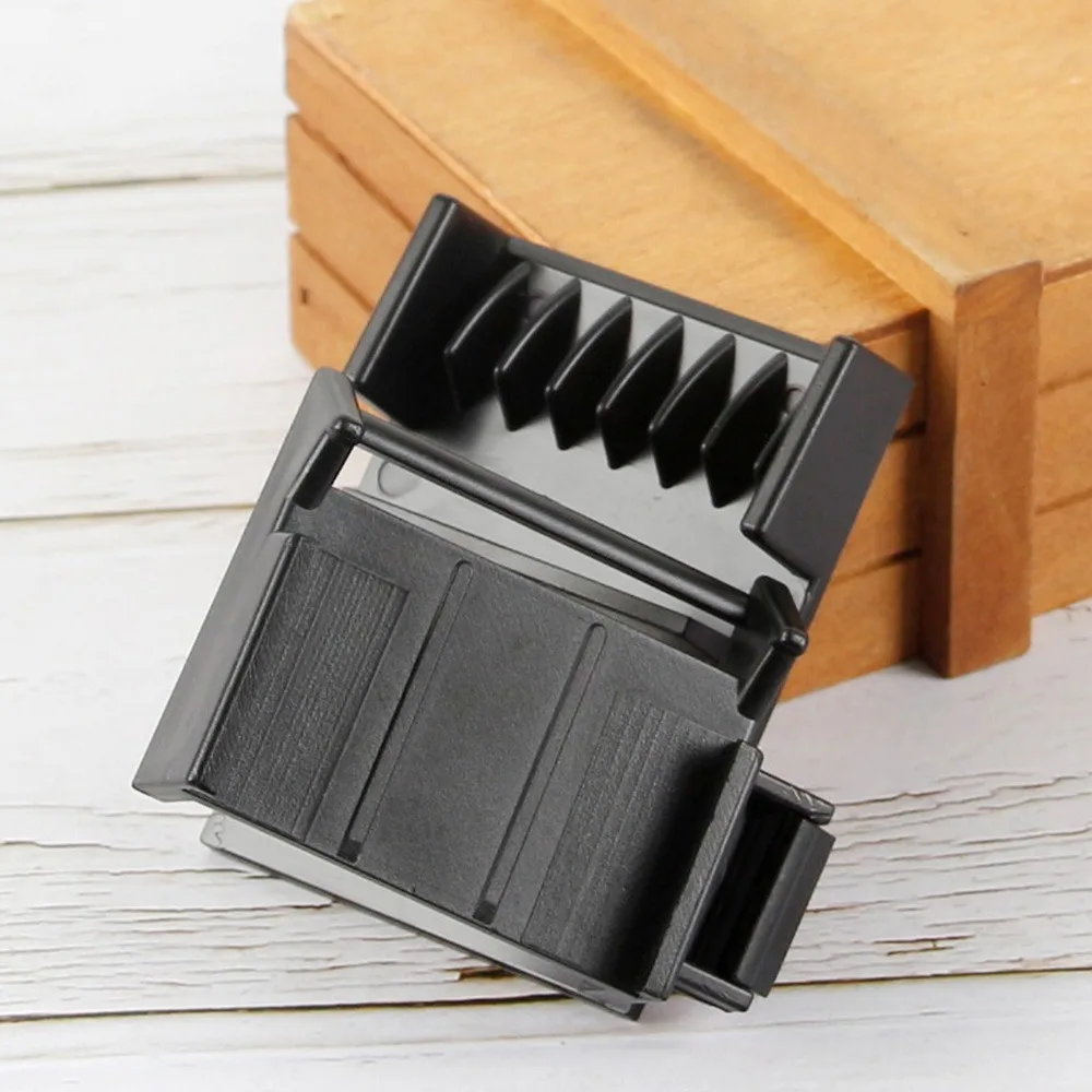 ABS Hair Clipper Comb Black Color Durable Hair Trimmer Guards Professional Tool Waterproof Design Guide Combs Hair Salon
