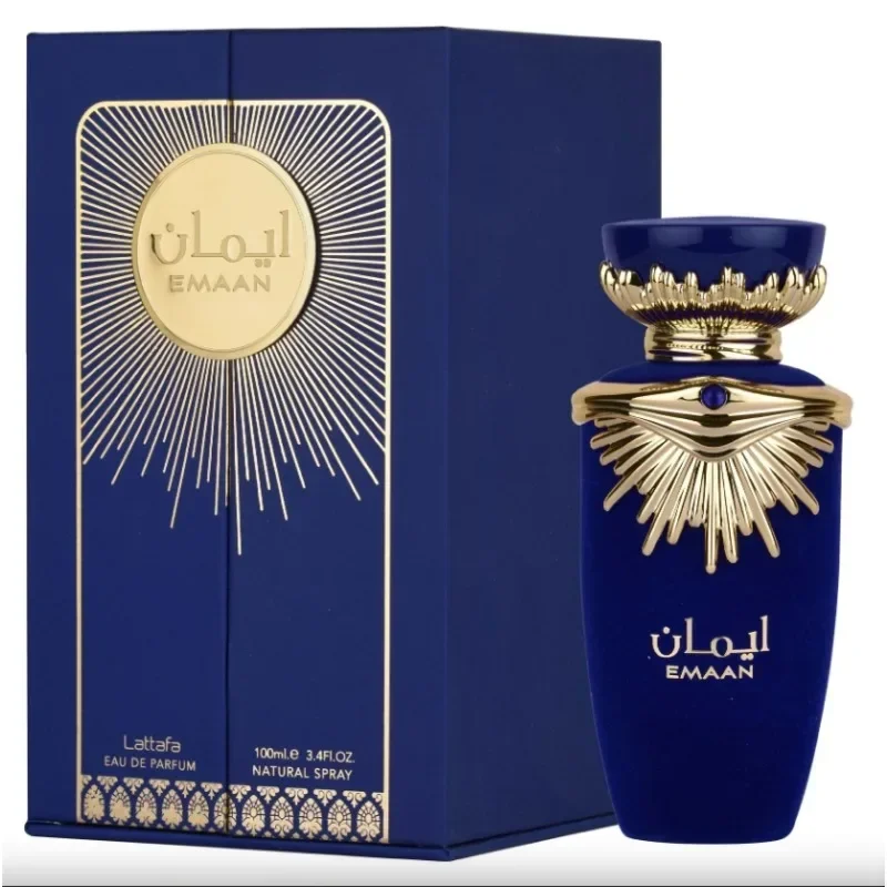 Profumo da uomo originale Emaan da 100 ml, profumo floreale Chypre di lunga durata, di alta qualità, per uomini e donne, profumo arabo