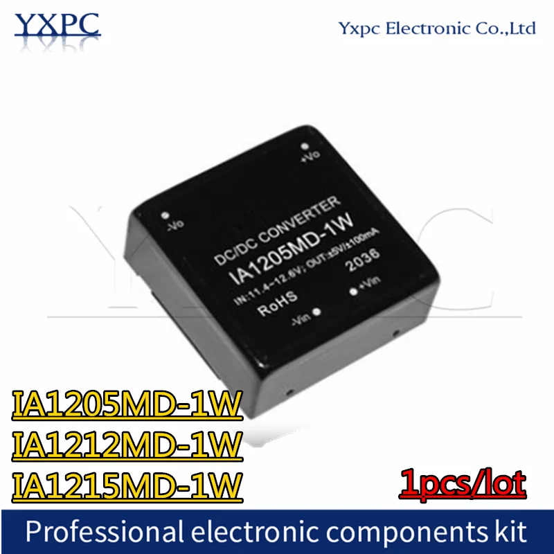 

IA1205MD-1W IA1212MD-1W IA1215MD-1W DC-DC isolated regulated power supply module