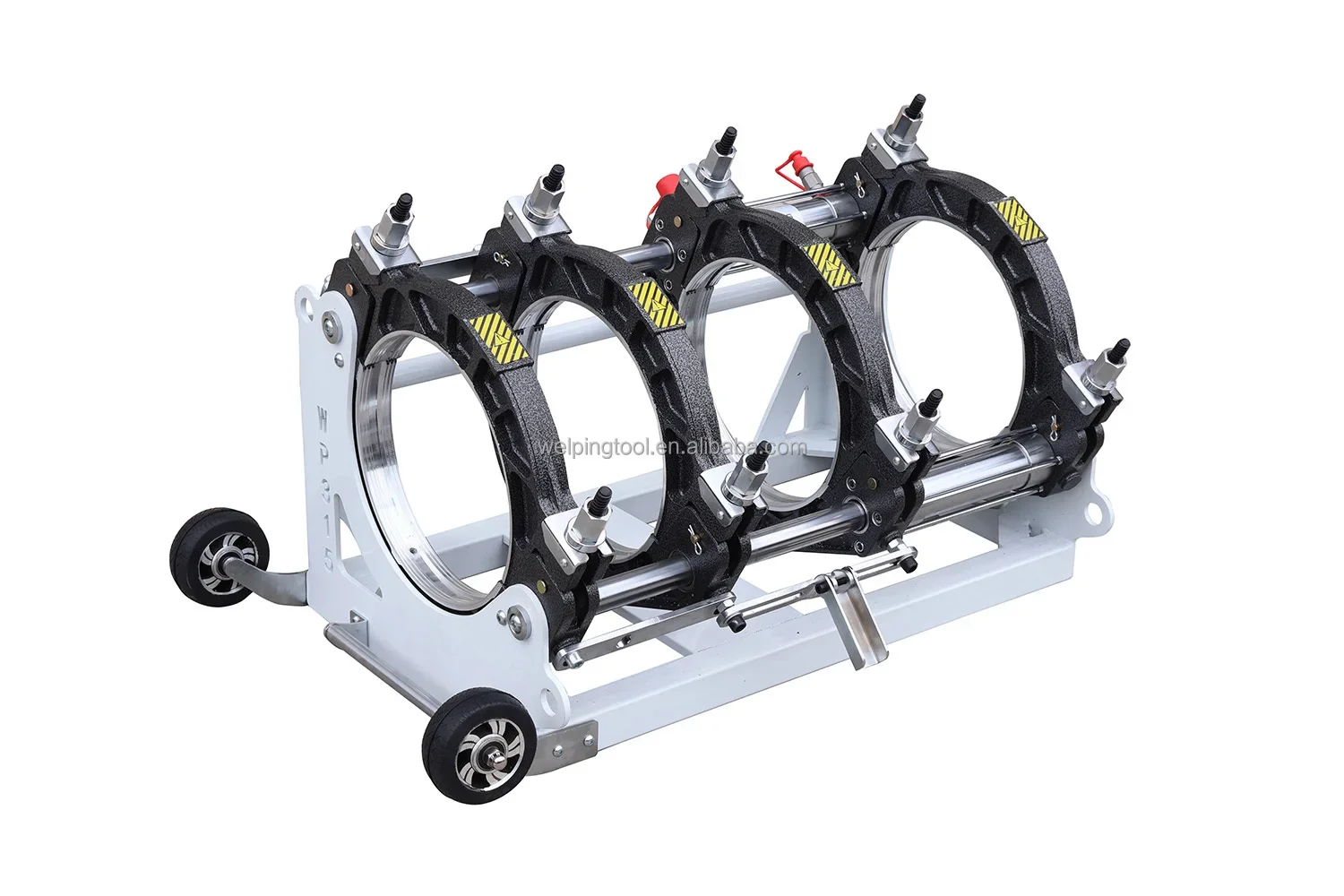 آلة توصيل الأنابيب المؤخرة HDPE الثقيلة 90-315 مم