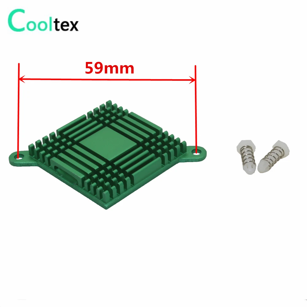 5pcs/lot 38x38x6mm Aluminum Heatsink South and North Bridge heat sink Chip  Electronic radiator cooler cooling