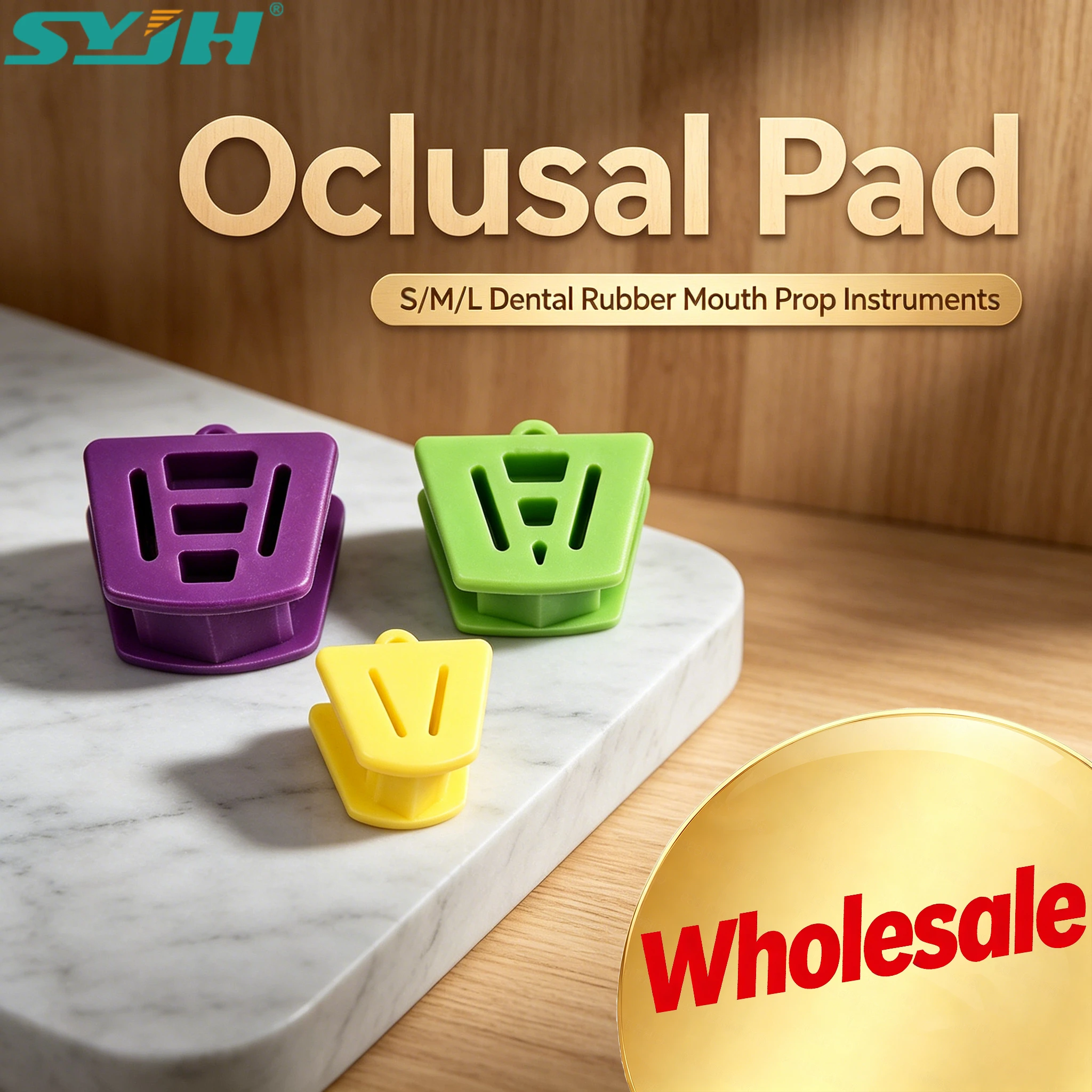 Wholesale Universal Dental Mouth Prop S/M/L Stable Intraoral Support Orthodontic Occlusal Pad Restoration Dentistry Instruments
