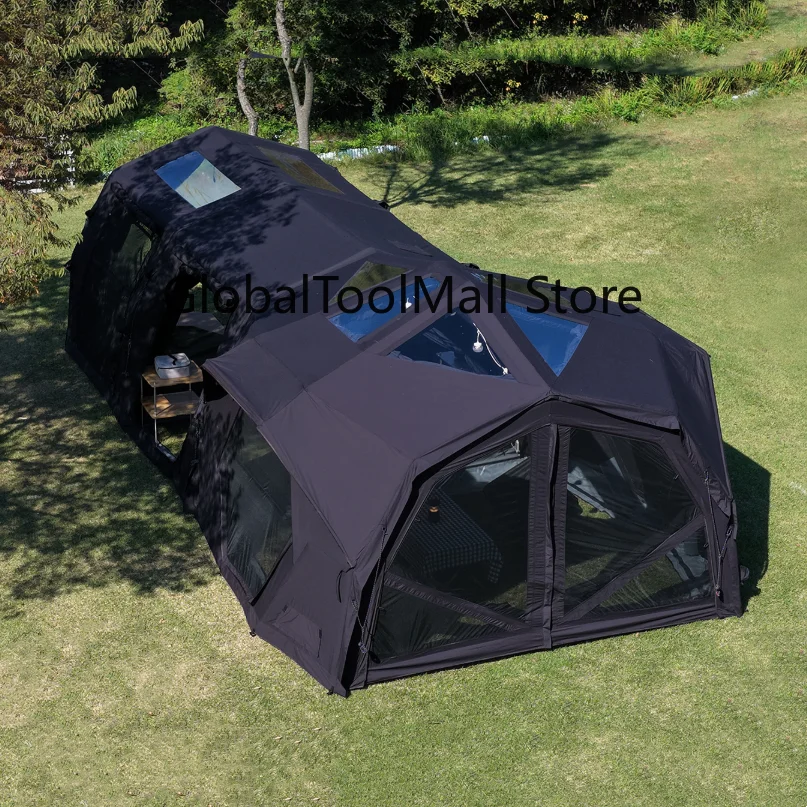 Portable  Large Inflatable PVC Tube Type Four-season Tent for Outdoor Camping Party