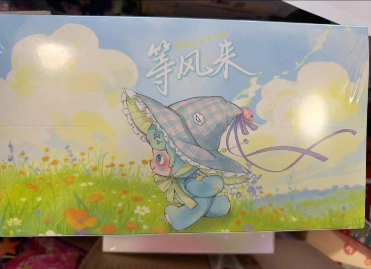 Original Lokiki Mystery Box Waiting For The Wind Series Blind Box Soft Pendant Trendy Doll Desktop Decor Toy Girl Surprise Gift