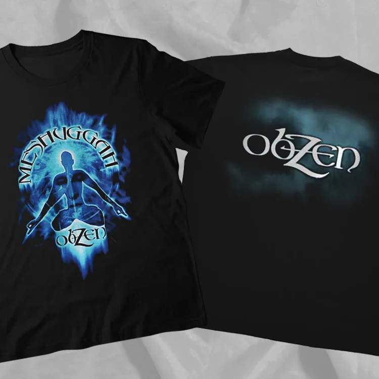 

Meshuggah Obzen Vintage Rare Black Double Sided T-Shirt