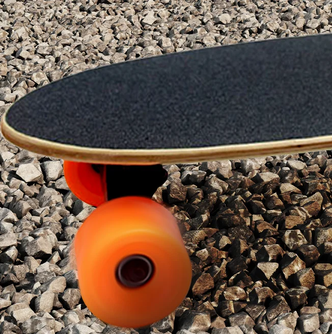 

Легкий электрический лонгборд с двумя моторами, новый дизайн, для активного отдыха на улице