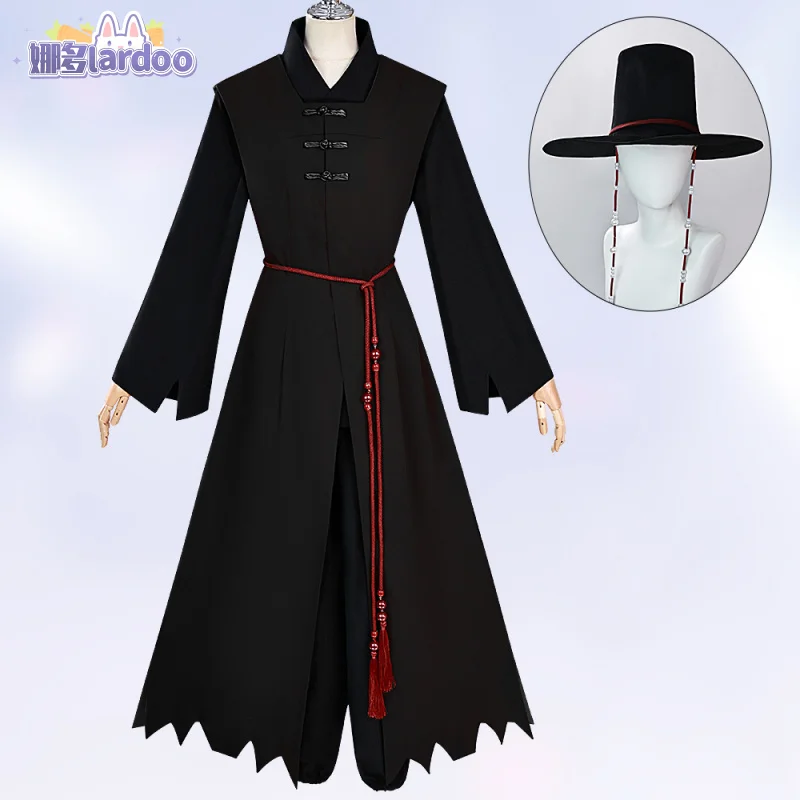 

KPop Demon Hunters Saja Boys Jinu Cosplay Costume Uniform Halloween Carnival Party Christmas Play Role Clothes Clothing