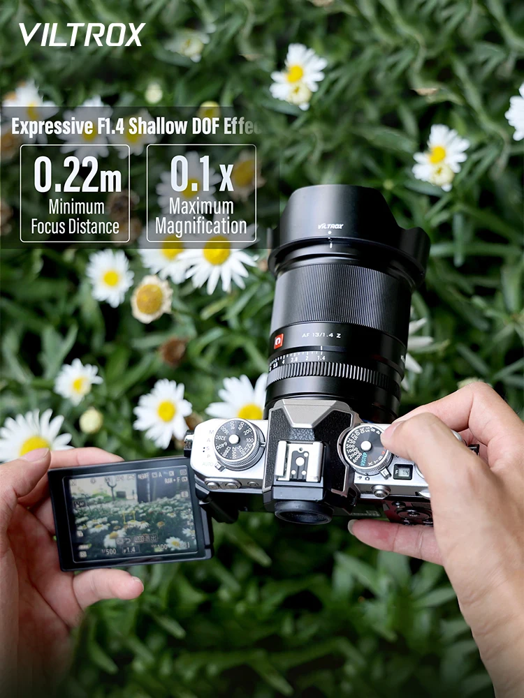 【 Do Brasil 】 Viltrox AF 13mm F1.4 APS-C كاميرا بدون مرآة عدسة عين السمكة بزاوية واسعة لهاتف Sony ZVE10 A6400 Nikon 13 1.4