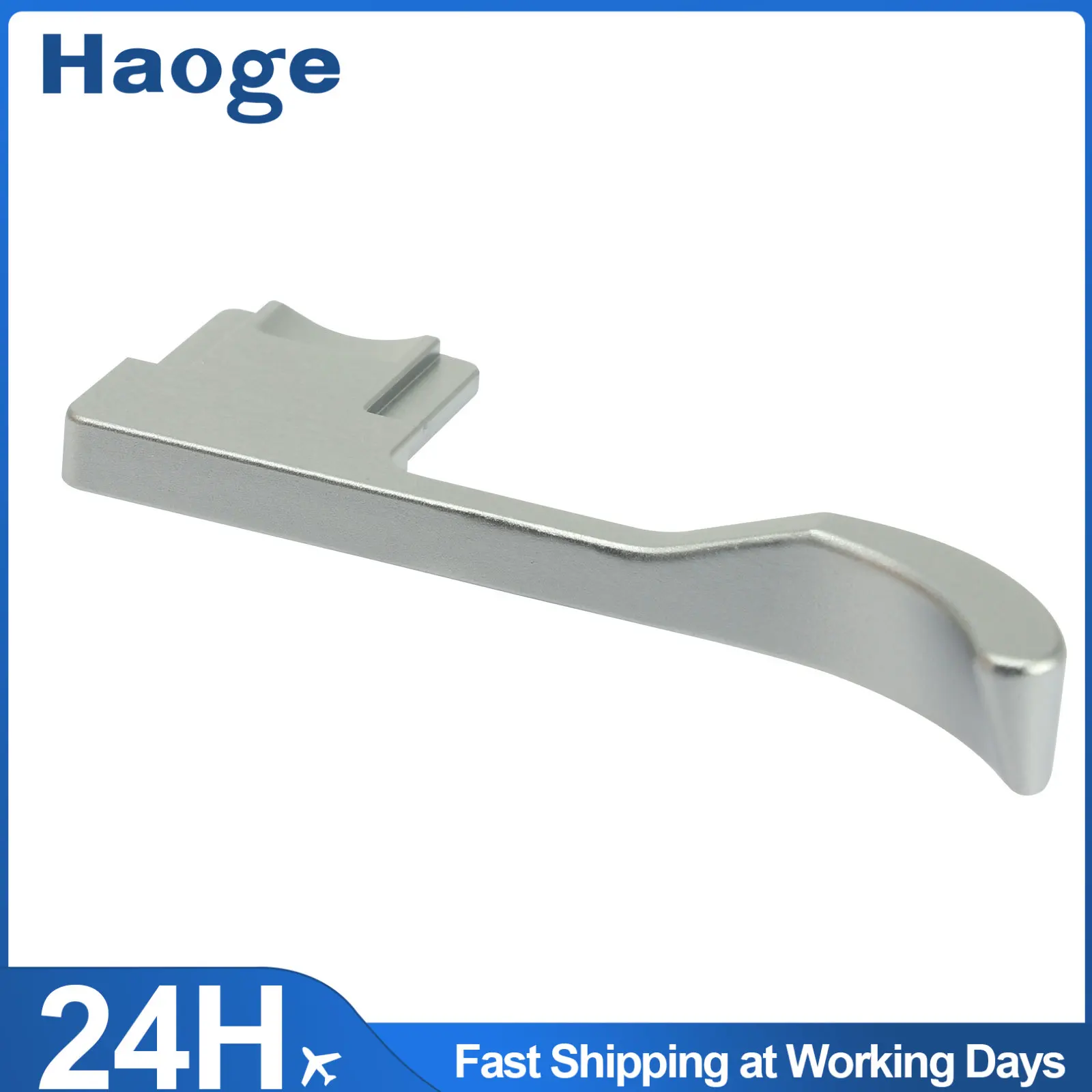 

Haoge Metal Thumb Up Rest Hand Grip for Sony α7CII,Alpha 7CII,ILCE-7CII,A7CR Camera Accessories Silver THB-A7CII-S Hot Shoe