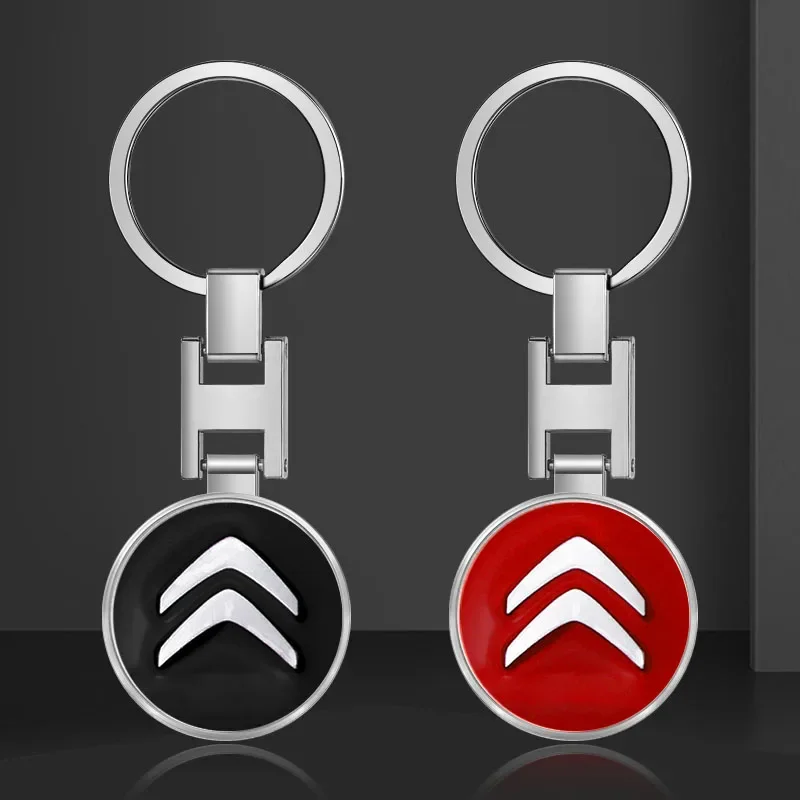 Keychain Styling Key Ring Car Emblem Accessories for Citroen DS C4L DS3 DS4 DS5 DS5LS DS6 C1 C2 C3 C4 C5 C6 C8 Car Stickers