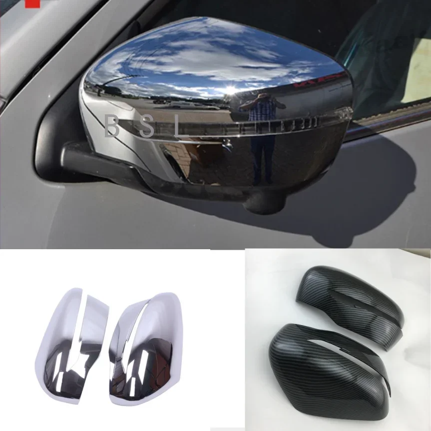 Accessories Car Side Door Mirror Cover For Nissan Navara NP300 Frontier 4WD 2014 2015 2016 2017 2018 2019 2020