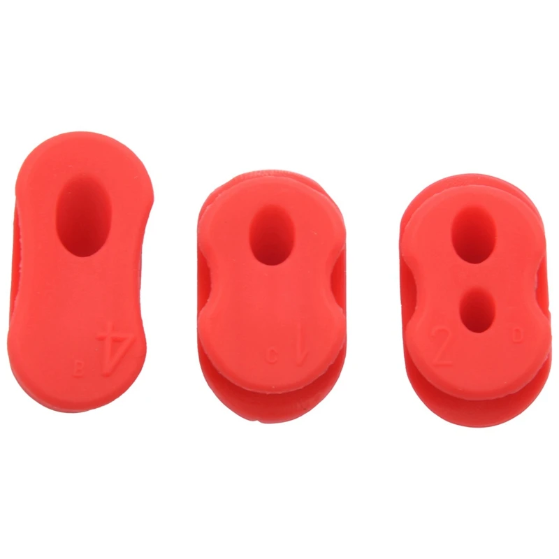 8 Pcs/Set Charging Port Dust Plug Rubber Case For Xiaomi Mijia M365 Electric Scooter Hole Cover Replacement Accessories