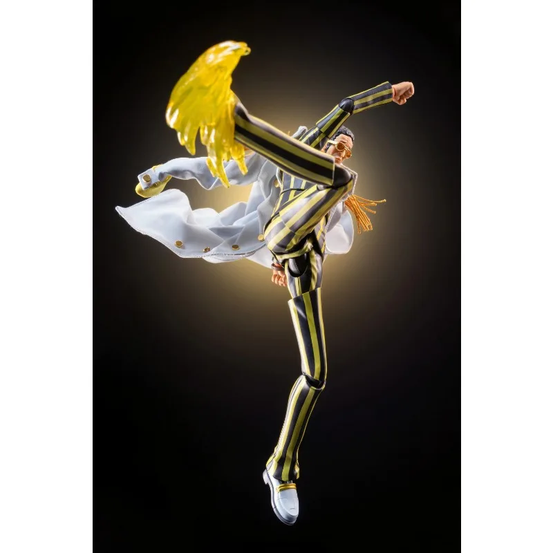 In Stock  1/12 Scale Trendy Classic Anime One Piece Borsalino Character White Cloak Accessory for 6'' SHF Action Figure Body - view 5