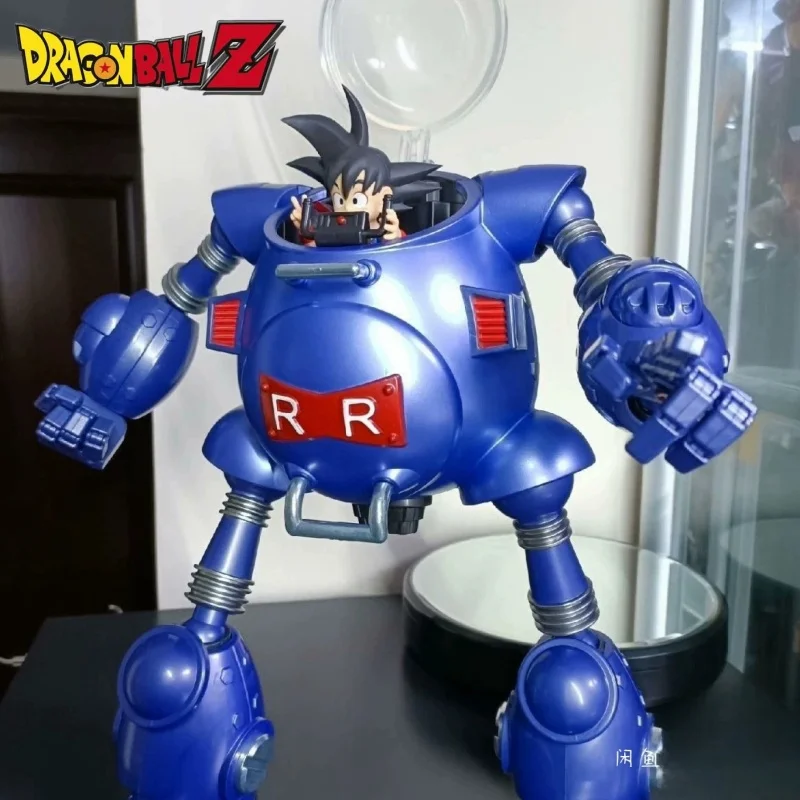 Hot Dragon Ball 32cm Fj Model Red Belt Robot Red Silk Army Robot Alloy Can Carry Shf Dolls Desktop Birthday Gift Garage Kit