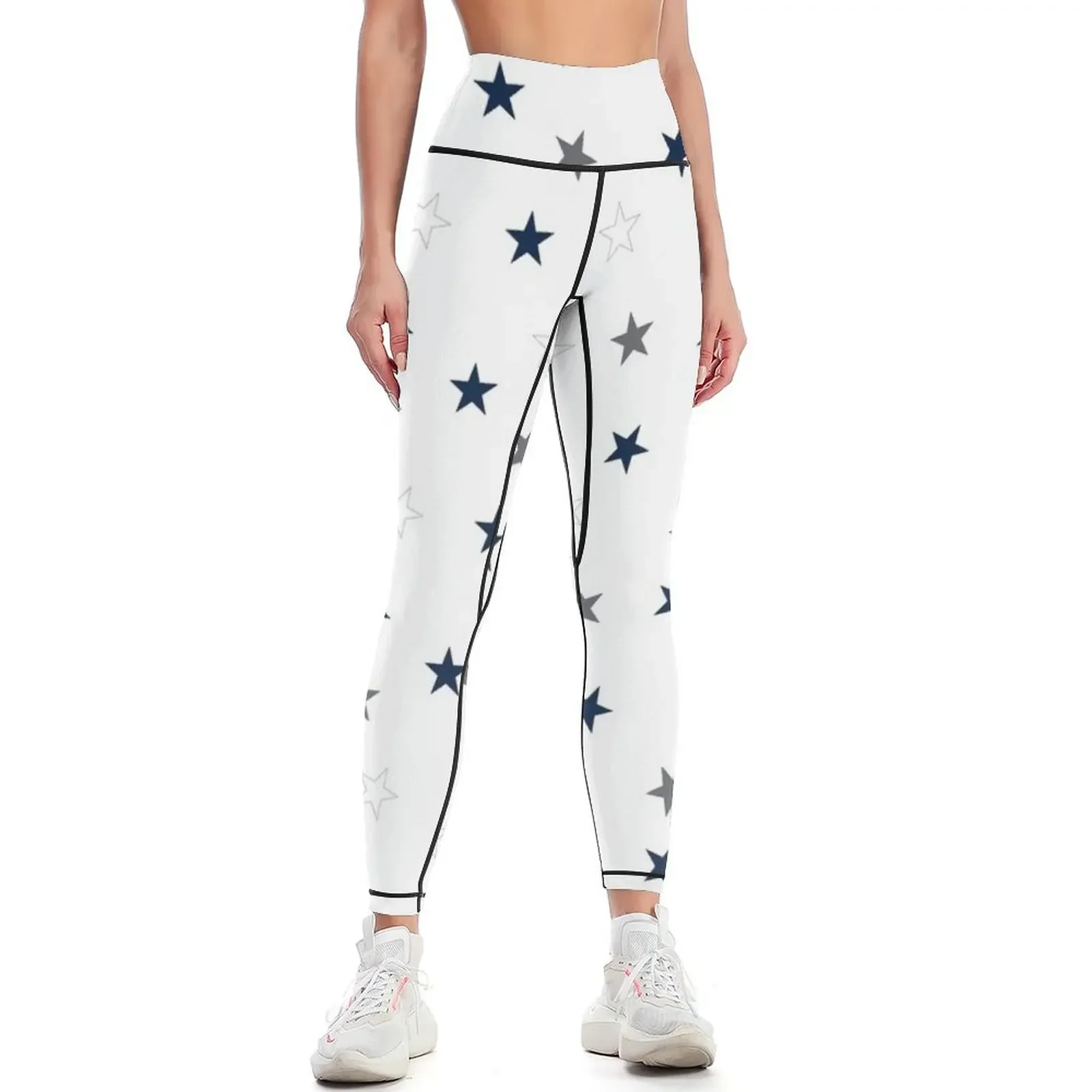 

Georgetown Colors Stars Leggings sport set Women's pants Women's fitness sporty woman push up Womens Leggings