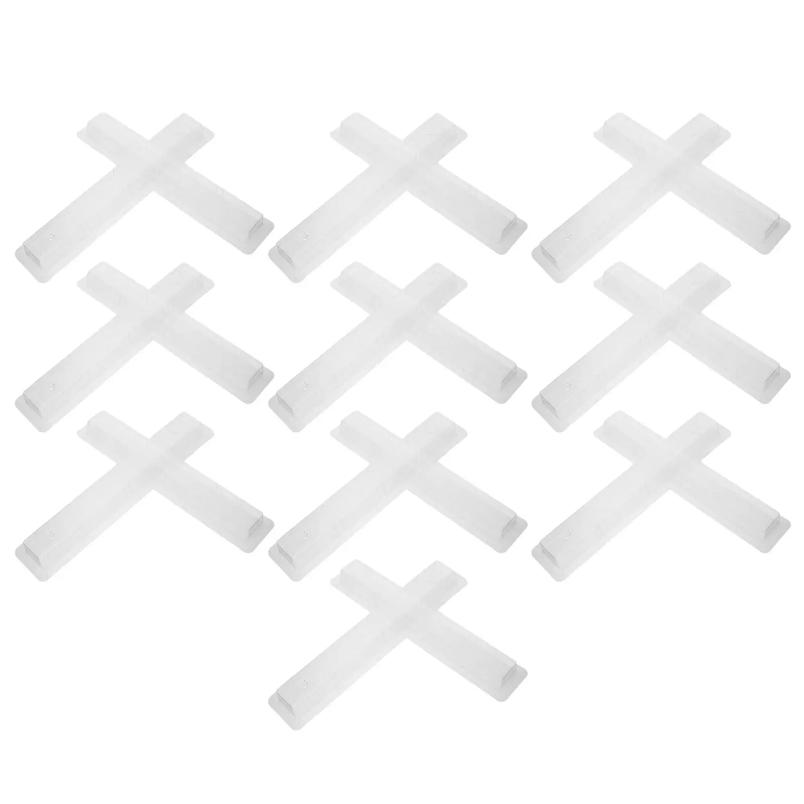 20Pcs Quartz Clock Pointer Protective Cover PVC Transparent Wall Clock Hands Guard Box 9.1x1.3x0.8in Dustproof Water Resistant