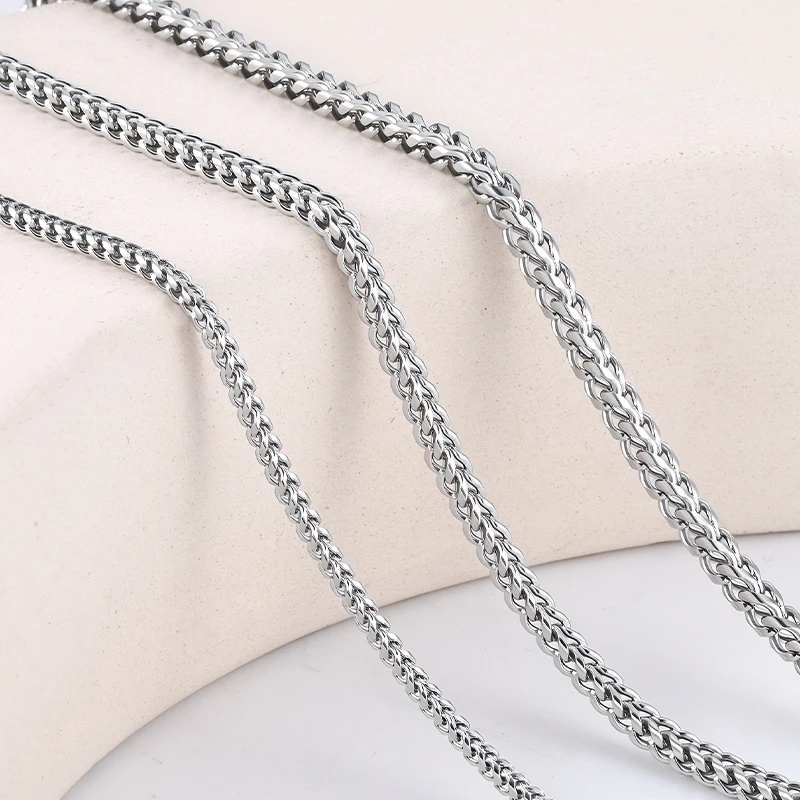 

1 метр подвески из нержавеющей стали, цепочка для изготовления ювелирных изделий, браслет, ожерелье, аксессуары «сделай сам», оптовая продажа, принадлежности для рукоделия