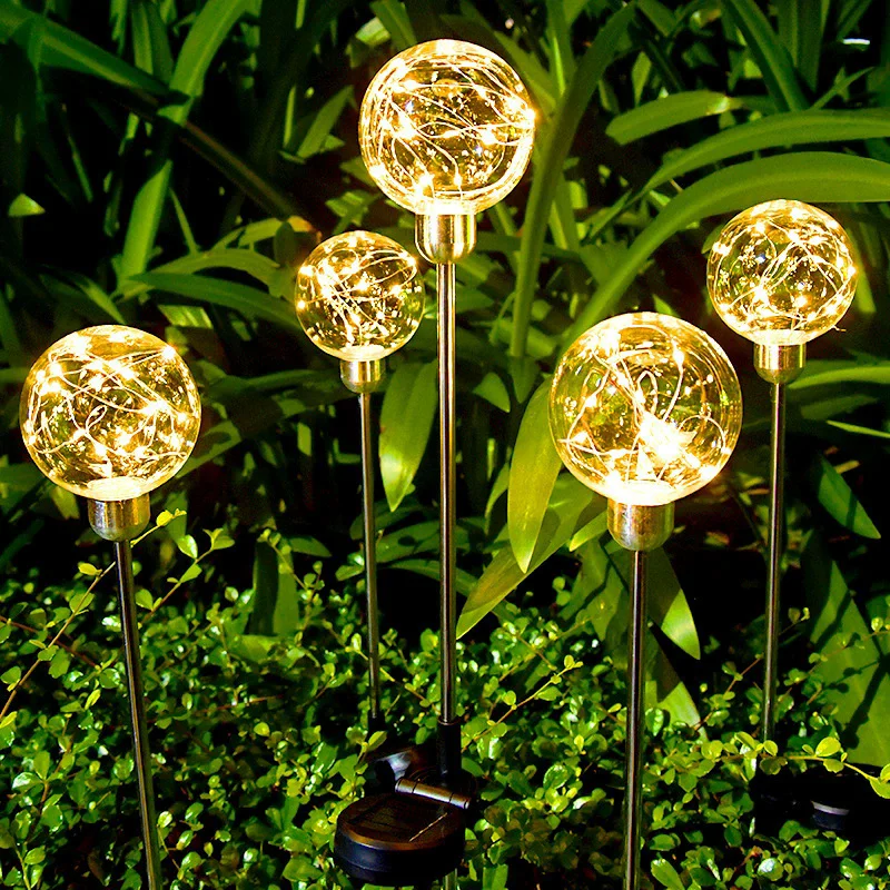 2026 Solar Wishing Bottle Lamp Garden Lights Outdoor Solar Copper Wire Light For Terrace Lawn And Courtyard Decor