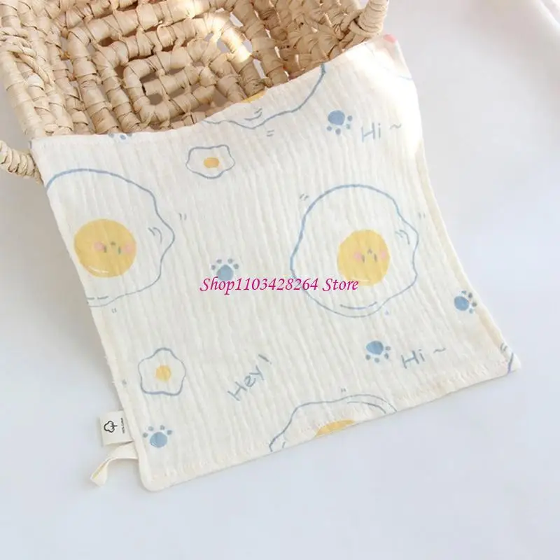 منشفة قطن الطفل الشاش منشفة الوجه للبشرة الحساسة 4-طبقة ماصة الشاش غسل اليد منشفة الوليد ملابس تجشؤ