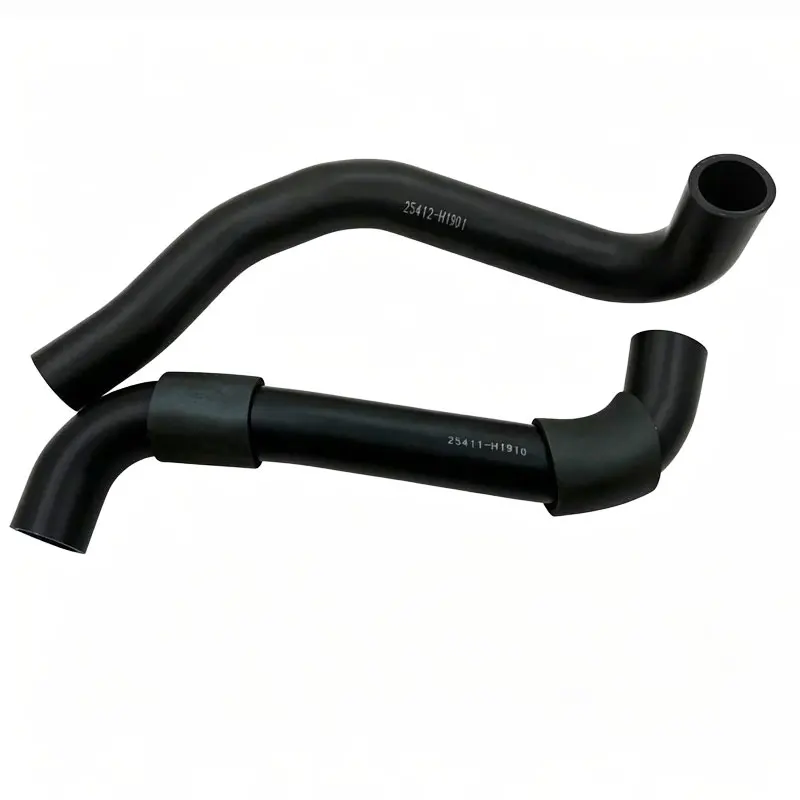 Upper & Lower Radiator Coolant Hose 25411H1910 25412H1901 for Hyundai Terracan 2.9 CRDi Cooling Water Hose Kit