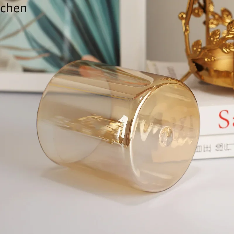 

L15- vase - dual-purpose ornament, modern style for living room and dining room, and glass flower arrangement, soft decoration