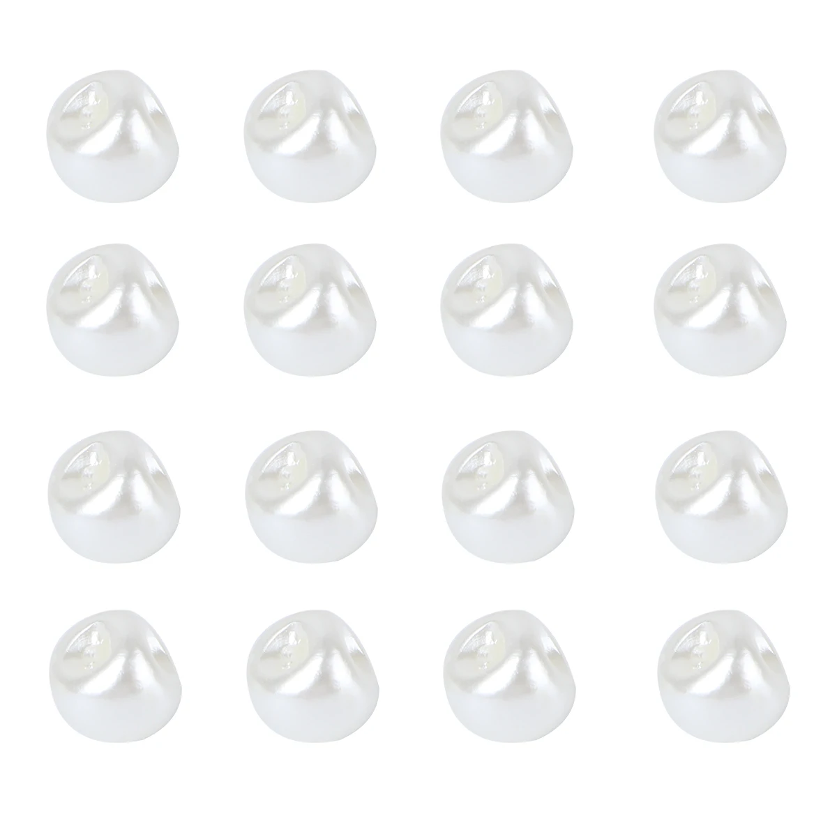 

50 PCS Colorful Pearl Buttons Pearls Round Pin Fancy for Clothes Decorative Buckles Sewing Baby