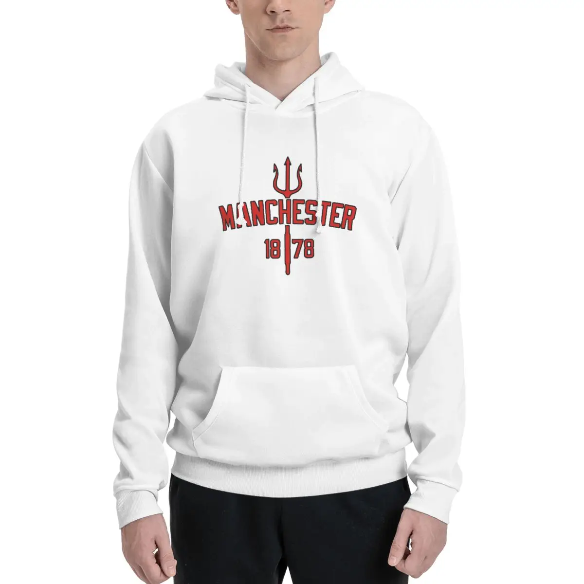 Devils Of Manchester, Manchester Is Red Hoodies Men Women Casual Pullover Sweatshirt Fashion Long Sleeve Clothing Autumn Winter