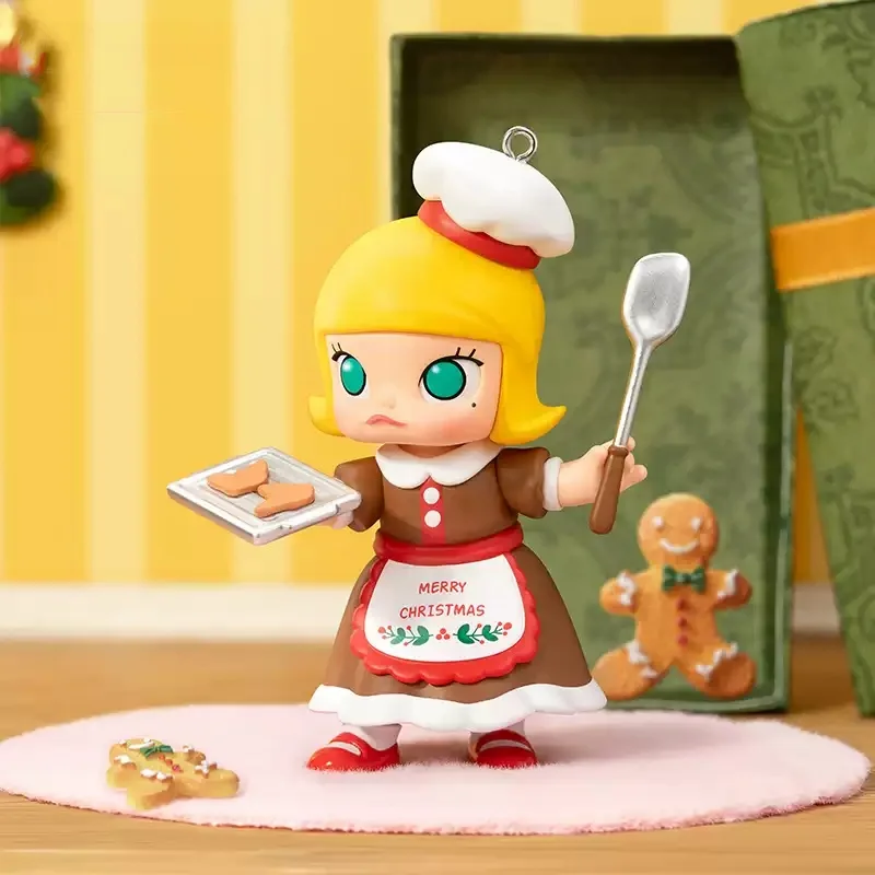 Molly Christmas 2024 Castle Christmas Adventure Box Series Blind Box Toys Action Figure Surprise Mystery Box Dolls Gift