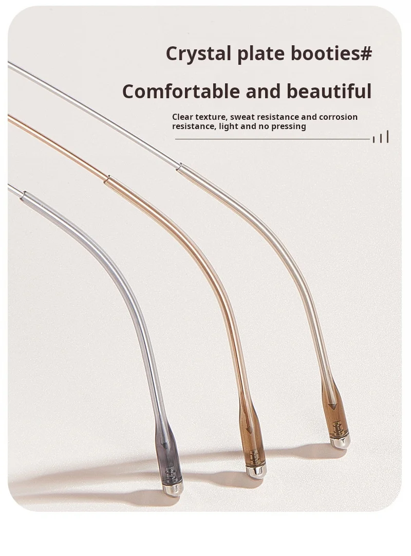 YIMARUILI Ultraleichte 8 g Männer und Frauen TR90 Brillengestell aus reinem Titan, quadratisch, flexibel, optisch, 91 – Detail 11